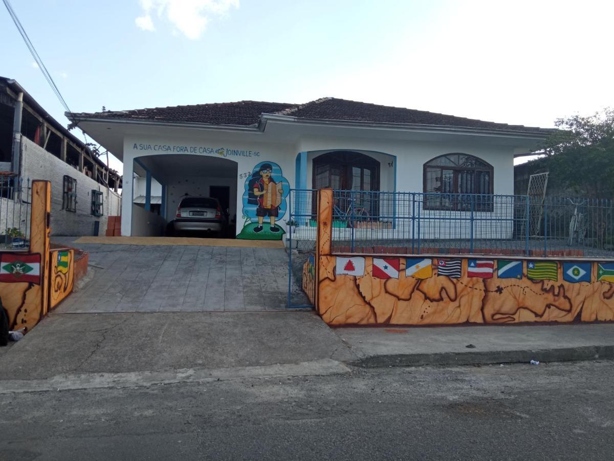 ג'וינוויל Hostel E Pousada Boa Vista מראה חיצוני תמונה